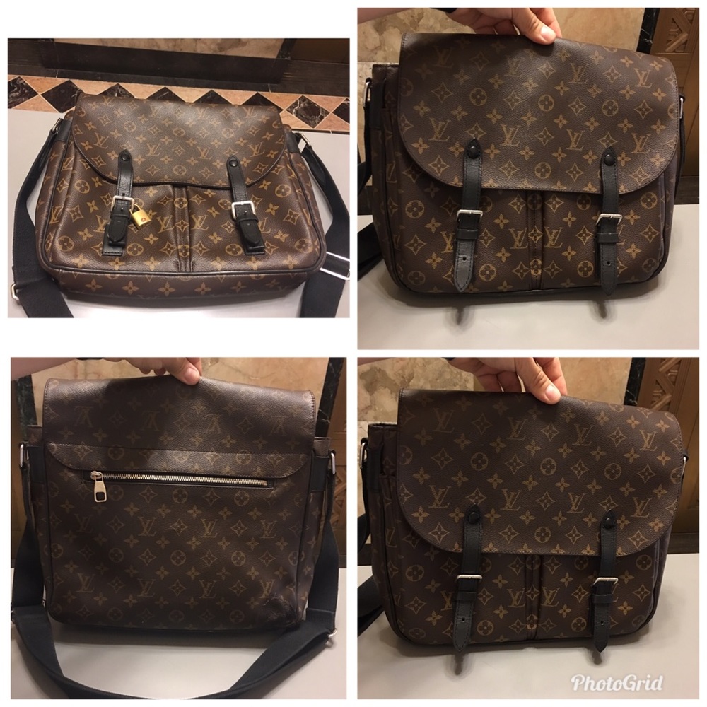Louis Vuitton Macassar Monogram Messenger Bag